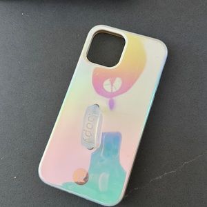 Loopy iPhone 12 Pro case iridescent